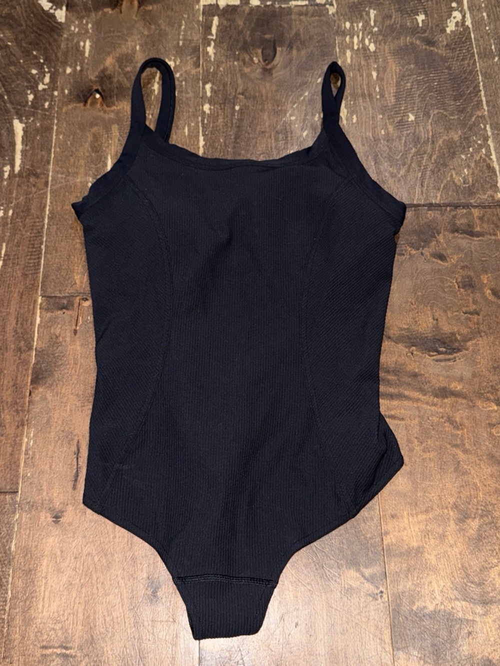lululemon athletica Black One-Piece Tank Bodysuit